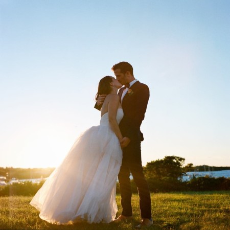 Emma and her husband.